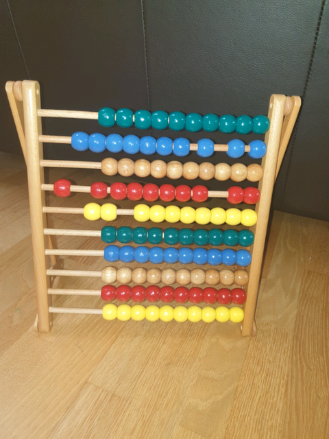 large wooden abacus